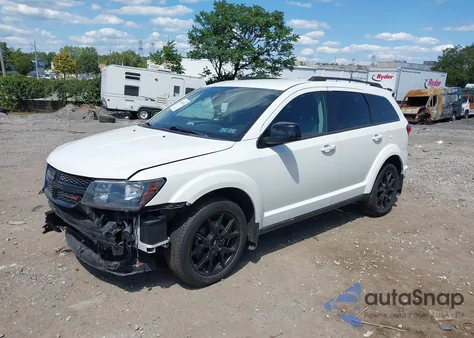 2019 Dodge Journey Se from USA, damaged, VIN 3C4PDCBB5KT687324